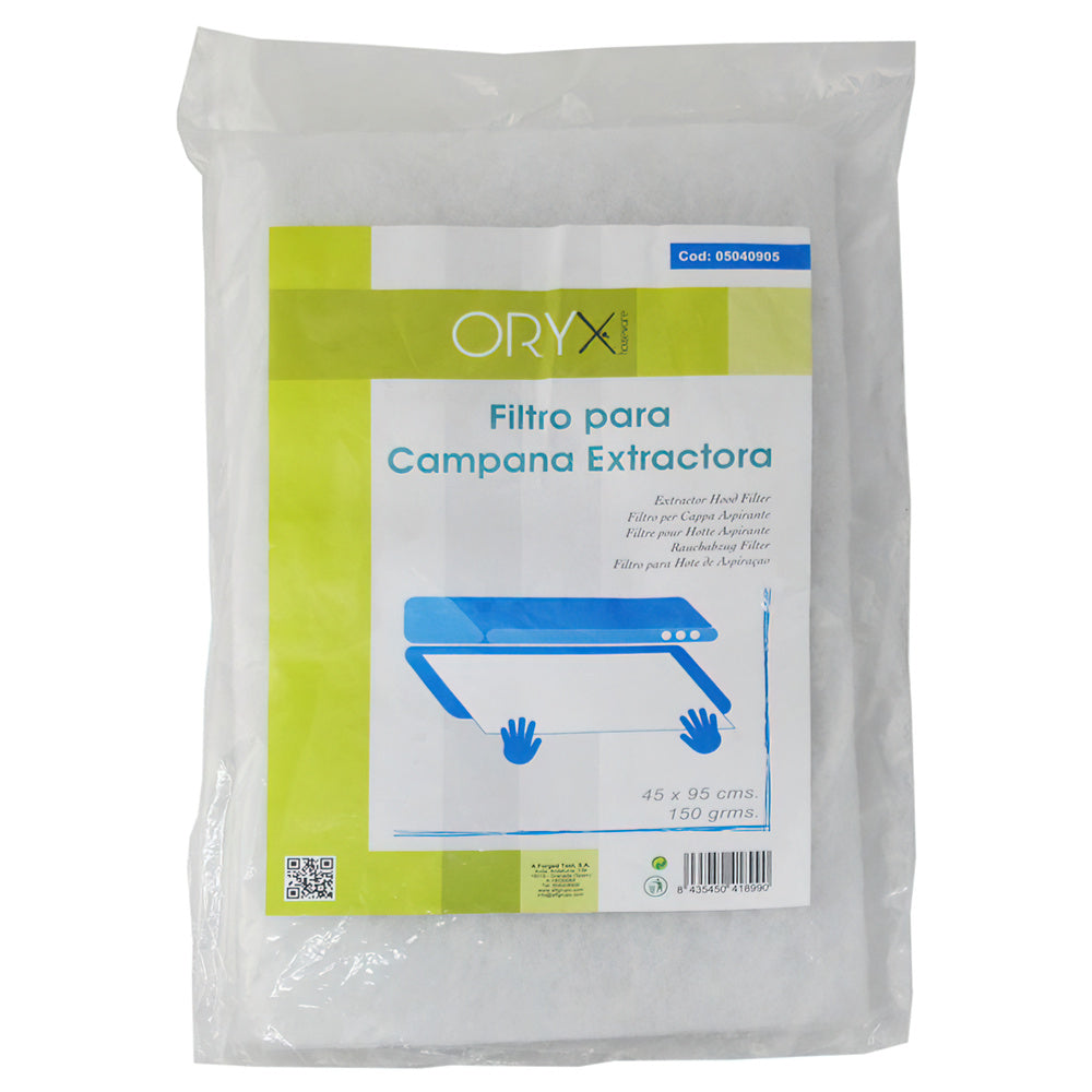 Extractor hood filter 45x95 cm 150 g/m2