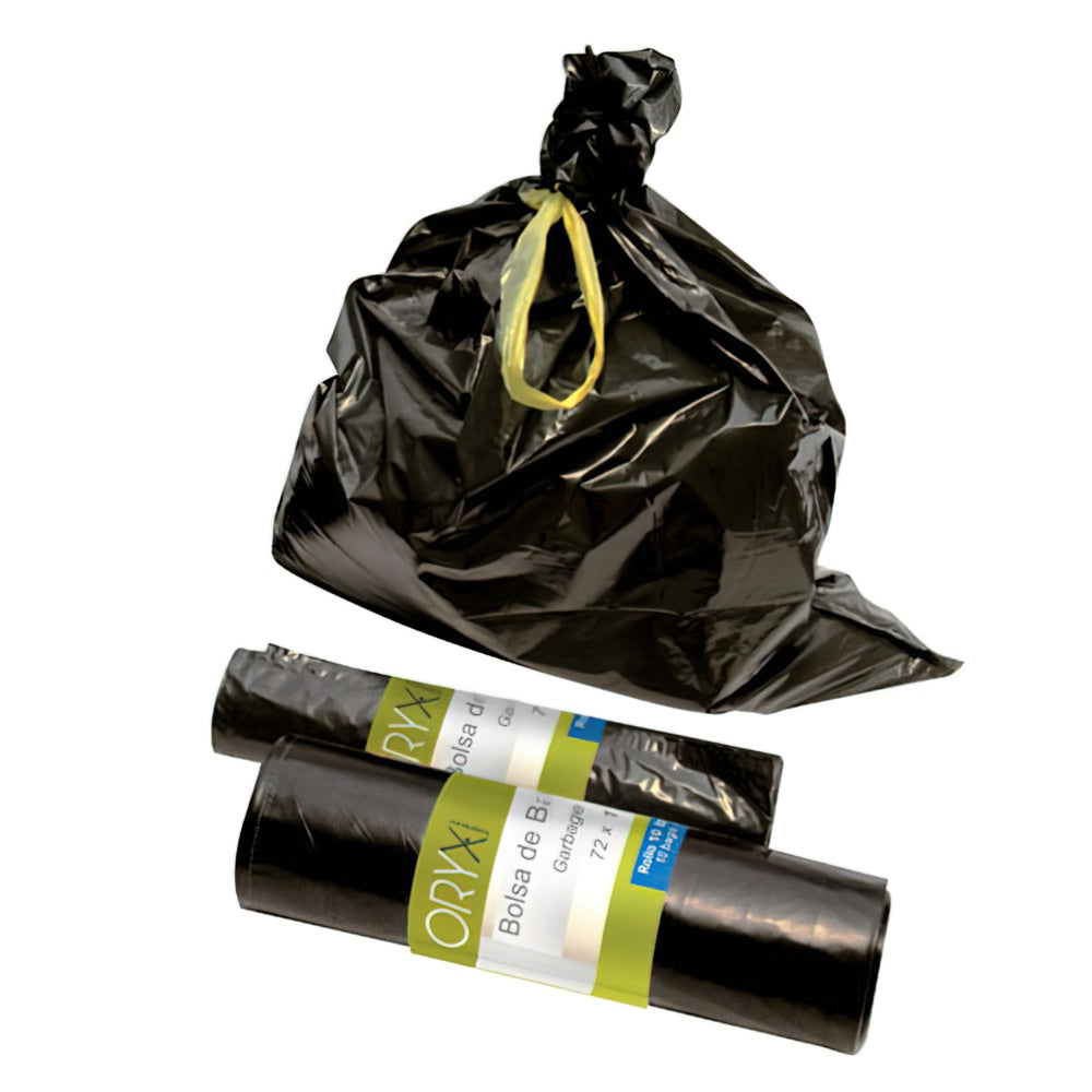 Large garbage bag 100 liters 72x110 cm roll 10 units