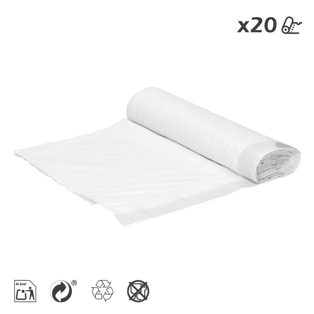 Bolsa basura cierre fácil 10 litros rollo 20 bolsas