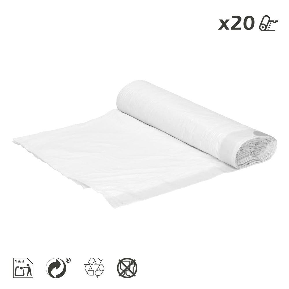 Easy-tie garbage bags 10 liters roll 20 bags