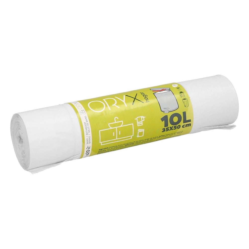 Easy-tie garbage bags 10 liters roll 20 bags