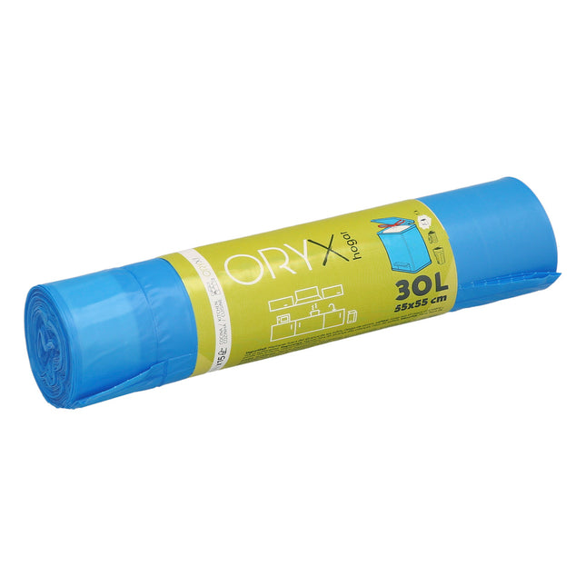 Bolsa basura cierre fácil 30 litros rollo 15 bolsas