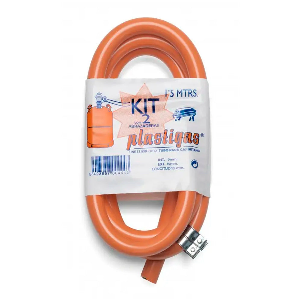 Butane kit (1.5-meter hose with 2 clamps)