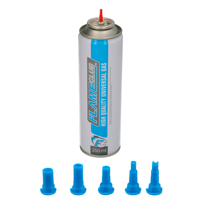 Cargador gas butano para mecheros / encendedor 250 ml