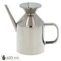 Stainless steel oil cruet "classic" model 625ml.