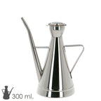 Aceitera  acero inoxidable modelo elegant 300 ml.