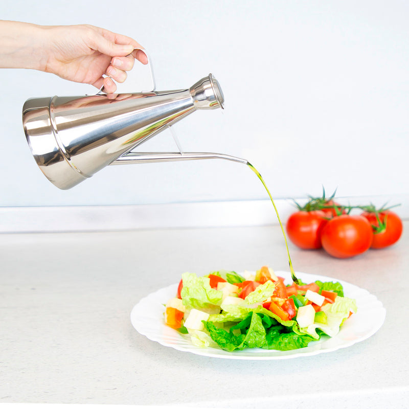 Aceitera  acero inoxidable modelo elegant 500 ml