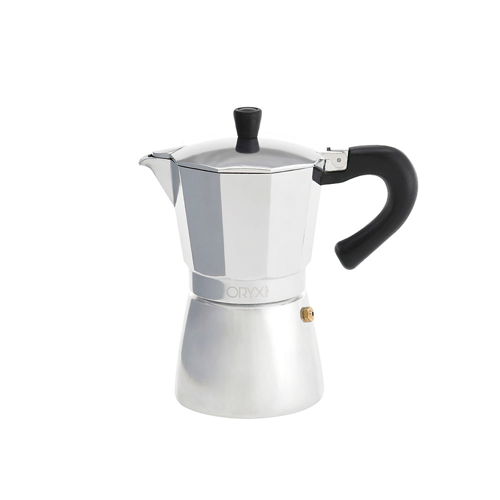 Aluminum induction coffee maker 6 cups (300 ml.)