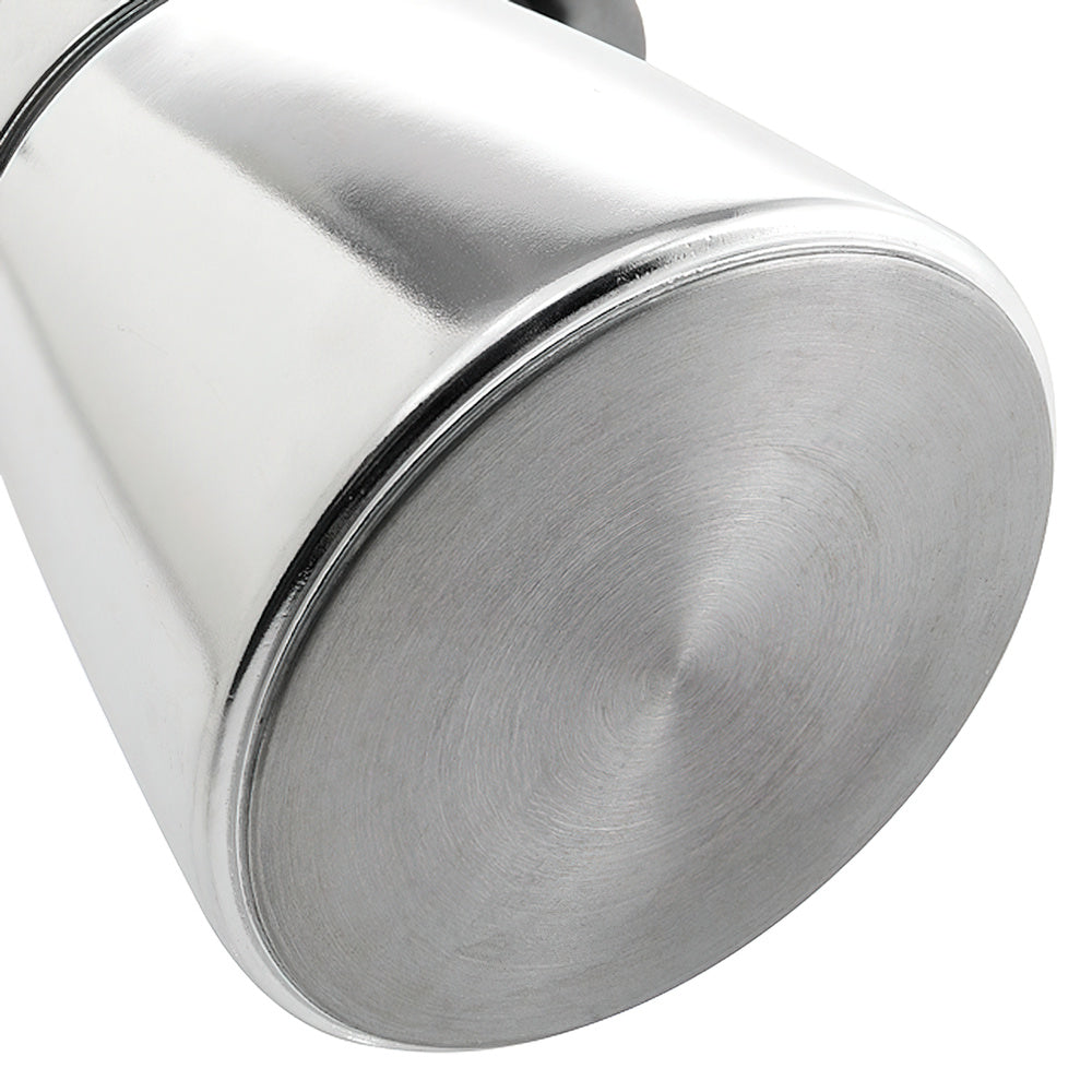 Aluminum induction coffee maker 12 cups (600 ml.)