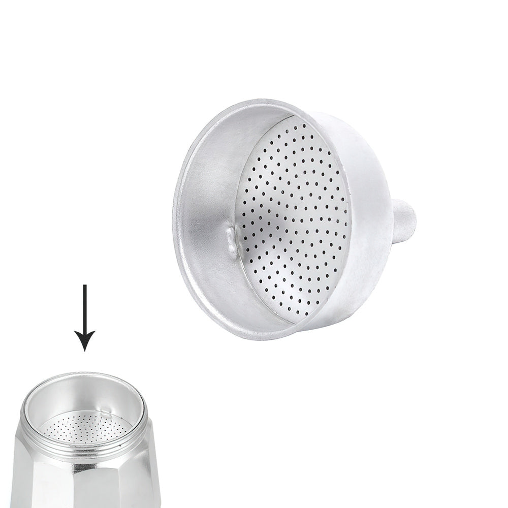 Aluminum coffee maker funnel classic / induction 3 cups