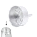 Embudo cafetera aluminio classic / inducción 9 tazas