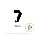 Aluminum coffee maker handle classic 2 and 3 cups