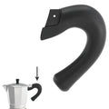 Induction aluminum coffee maker handle 9 and 12 cups