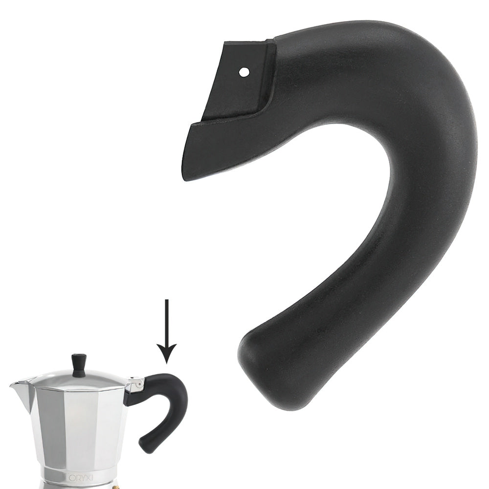 Induction aluminum coffee maker handle 9 and 12 cups