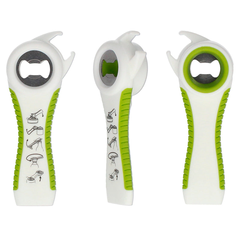 Abre latas /  botellas / botes multifunción 5 en 1