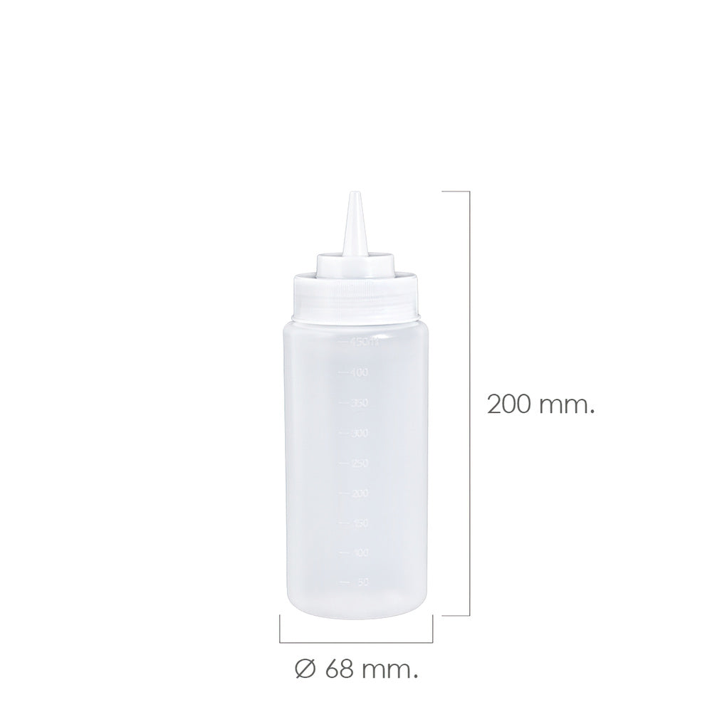 Plastic baby bottle 500 ml.