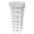 Vaso medidor plástico oryx 500 ml. 8,5x6x16 cm