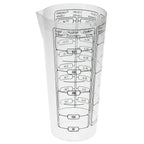 Vaso medidor plástico oryx 500 ml. 8,5x6x16 cm