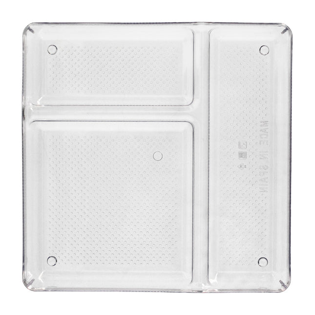 Organizador de plástico para cajones "system nº1"  23x23x5 cm