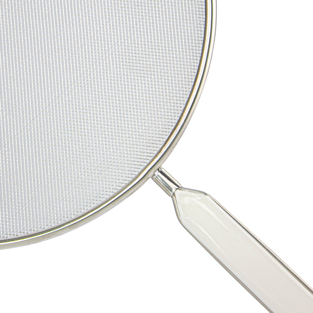 Tapa anti salpicaduras ø 28 cm malla acero inoxidable. Con mango, pantalla antisalpicaduras,tapa sarten,tapa ollas,tapa aceite