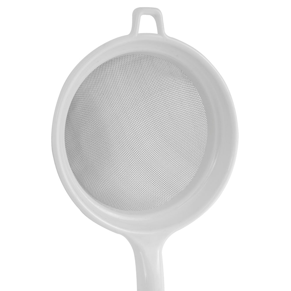 Stainless steel strainer ø 12.5 cm with plastic handle
