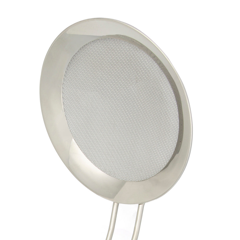 Espumadera malla acero inoxidable ø 12,5 cm con mango 24,5 cm