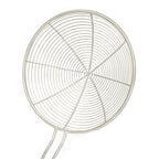 Stainless steel wire skimmer ø 14 cm round handle 26 cm