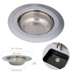 Filtro cestillo fregaderos / lavabo cocinas ø 11,5 cm