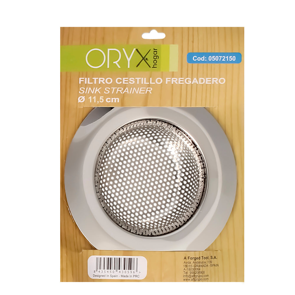 Sink / kitchen basin basket strainer ø 11.5 cm