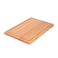 Tabla cortar cocina fabricada en madera de bambú 100% con ranura 32x25,5 cm