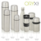 Garrafa térmica, capacidade 500 ml. Livre de BPA, aço inoxidável, anti-gotas