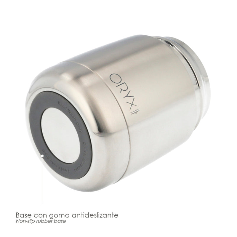 Termo solidos y liquidos acero inoxidable antigoteo 430 ml. 100 % hermetico. sin BPA