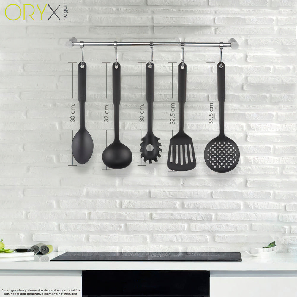 Nylon basic kitchen spatula 32.5 x 9 cm
