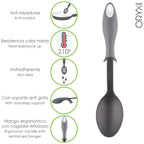 Colher de servir em nylon com cabo ergonómico 32,5x6cm