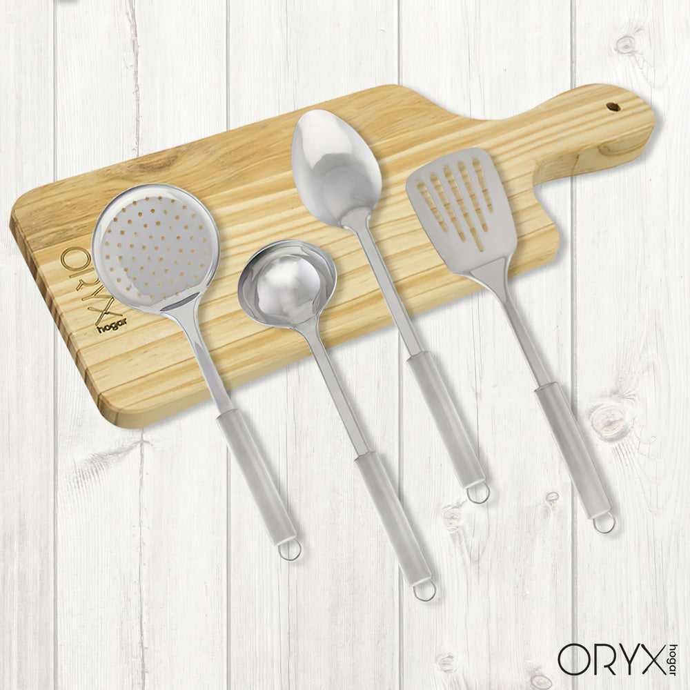 Kitchen skimmer stainless steel 34x11.5 (h) cm