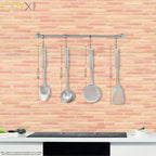 Escumadeira de cozinha em aço inoxidável 34x11,5 (altura) cm