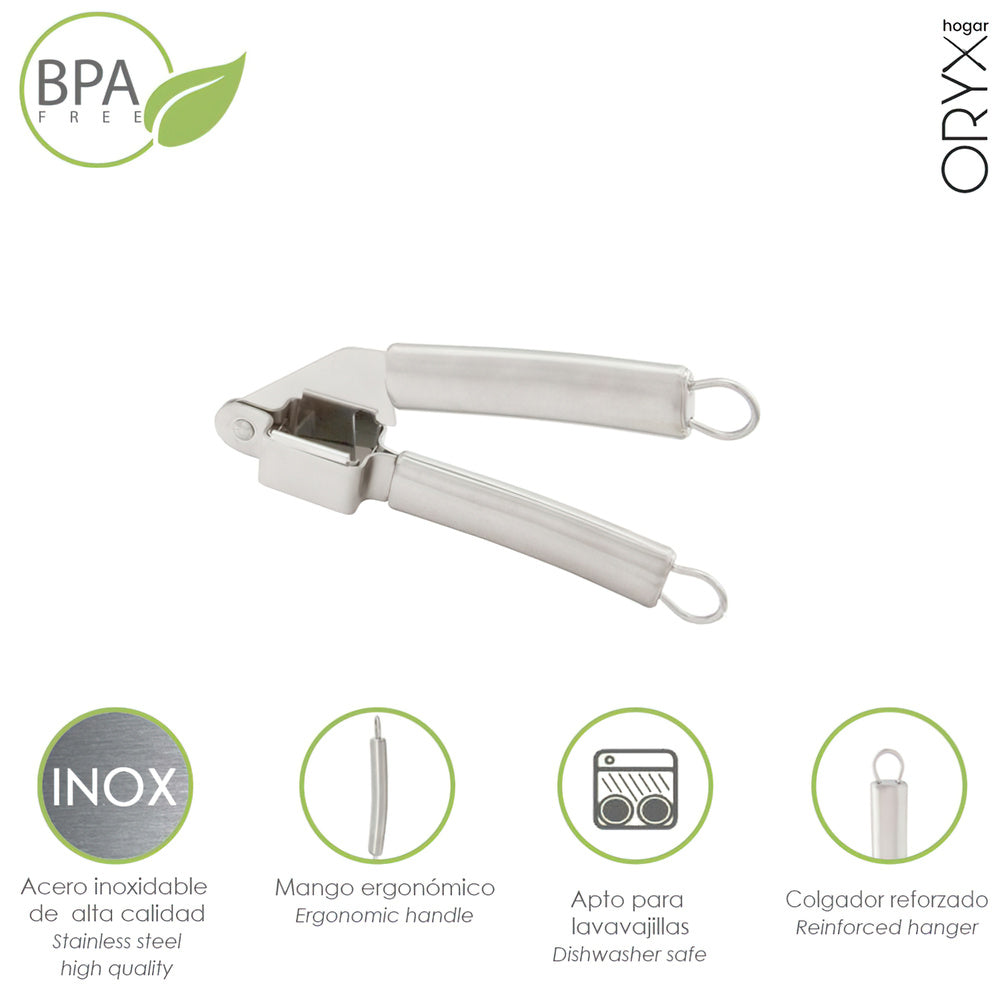 Stainless steel garlic press 5 x 18 (H) cm