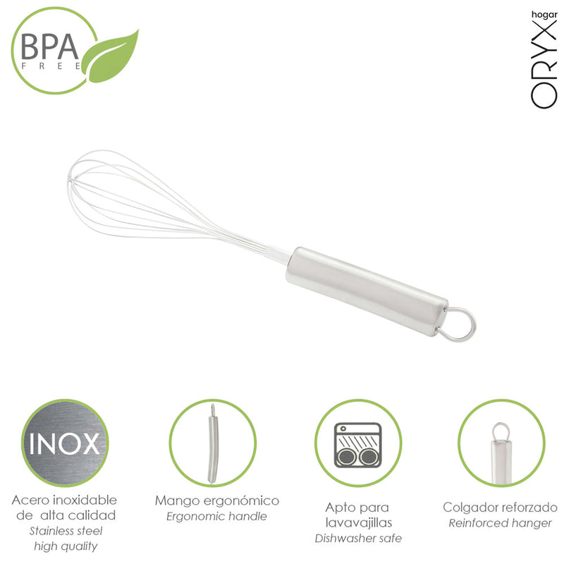 Varilla batidora acero inoxidable 6 x 27,5 (alt.) cm