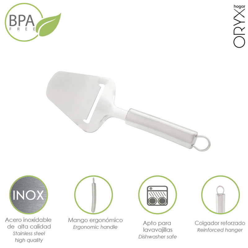 Cortador de queso acero inoxidable 8 x 23 (alt) cm