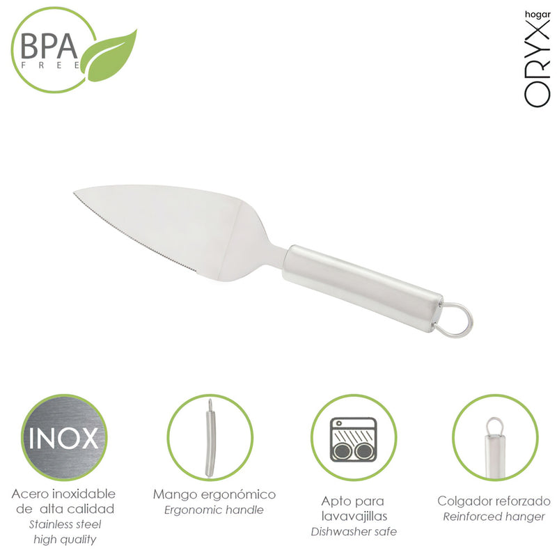 Espatula para tartas acero inoxidable 5,5 x 26,5 (alt.) cm