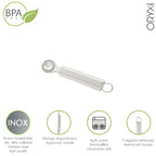 Descaroçador de frutas e legumes em aço inoxidável, 3 x 19 (altura) cm