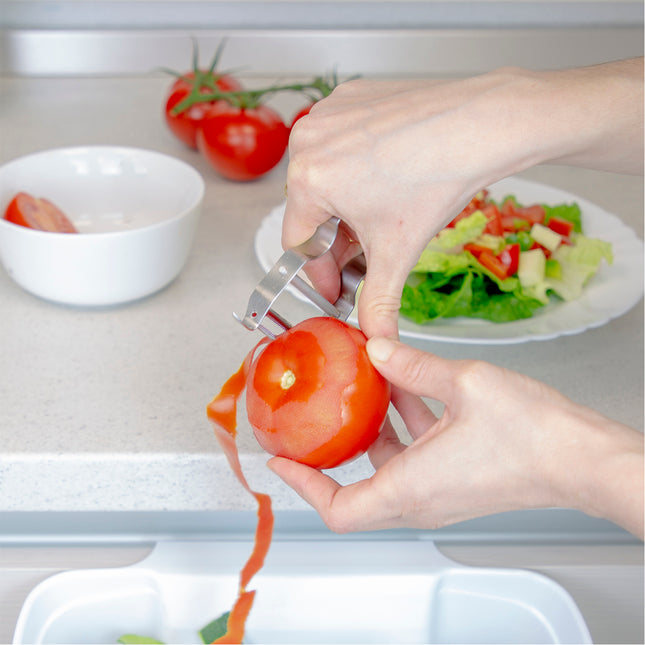 Pelador de tomates acero inoxidable 6,7 x 11cm