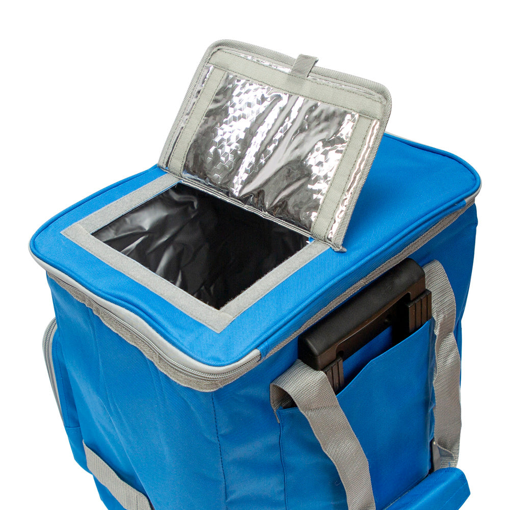 Nevera bolsa térmica 38 litros azul trolley