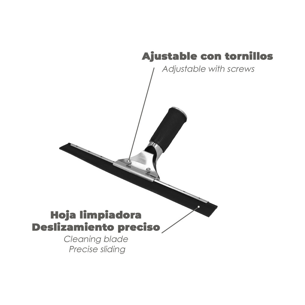Professional stainless steel window squeegee 30 cm