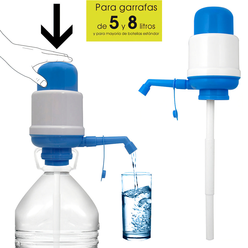 Water dispenser for jugs and bottles