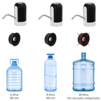 Dispensador de agua automático para garrafas y botellas con cargador USB tipo c