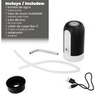 Dispensador de agua automático para garrafas y botellas con cargador USB tipo c