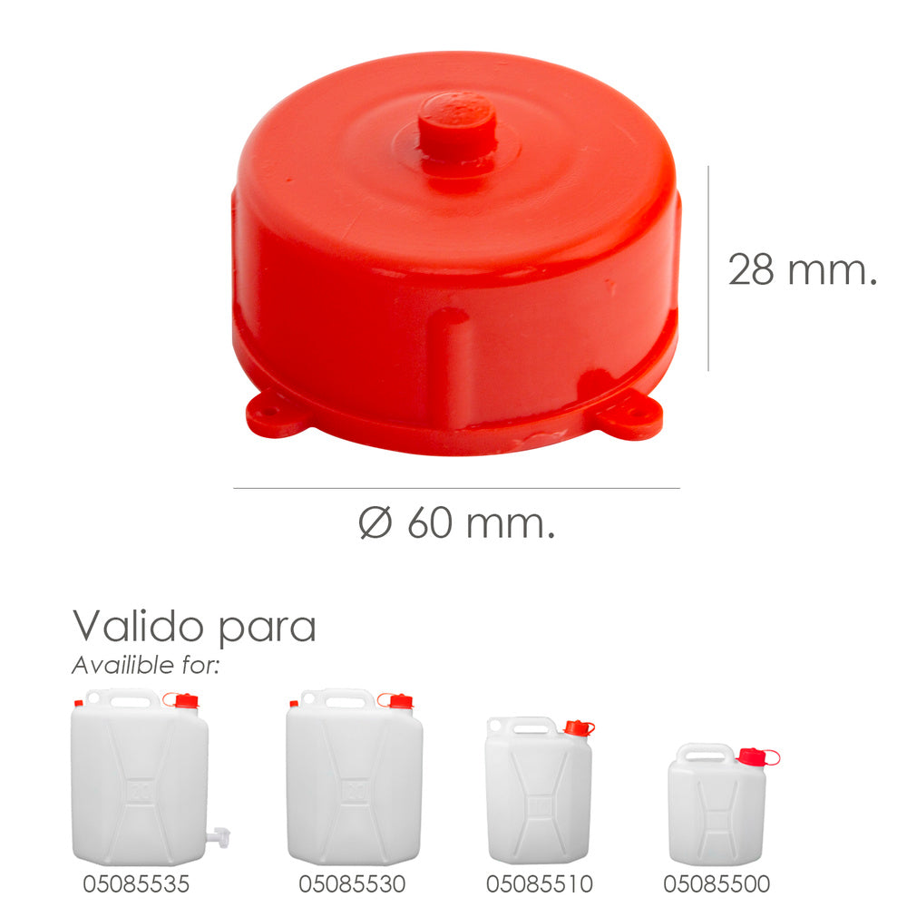 Tapón para bidón alimentario  5 / 10 / 20 litros