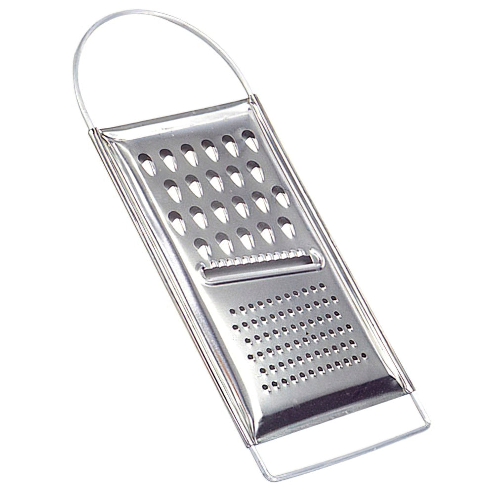 Tin grater with 3 uses
