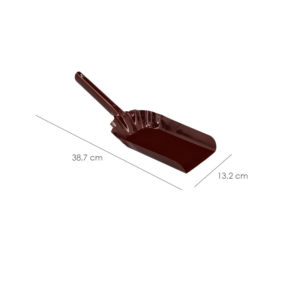 Iron dustpan with handle 230 x 390 cm